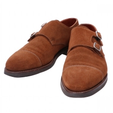 クロケット&ジョーンズ REPTON 95192 ブラウン×スエード ダブルモンクシューズ 買取実績です。