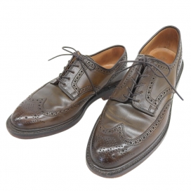 クロケット&ジョーンズの375 26391 PEMBROKE2 ダークブラウンコードバン シューズの買取実績です。