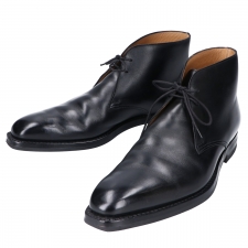 クロケット&ジョーンズ ブラック TETBURY チェッカブーツ 買取実績です。
