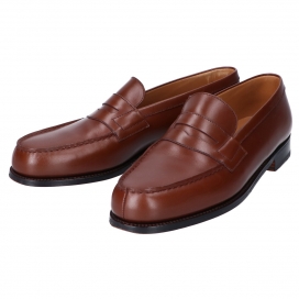 ジェイエムウエストンのブラウン カーフ 180 シグニチャーローファーの買取実績です。