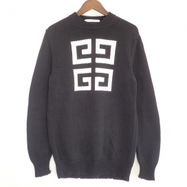 ジバンシィの19AW 黒 4Gロゴ ダメージ加工 コットンニットセーターの買取実績です。