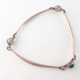 ジョージジェンセンのSV925 240 グリーンゲート ブレスレットの買取実績です。