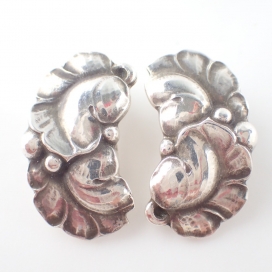 ジョージジェンセンの50A 925 ブドウノ葉 イヤリングの買取実績です。