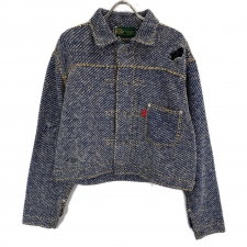 ジムコンテキスト 25105140 Hand-Stitched Damaged Denim Knit Jacket 買取実績です。