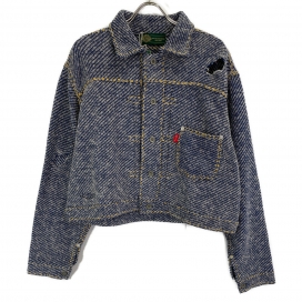 ジムコンテキストの25105140 Hand-Stitched Damaged Denim Knit Jacketの買取実績です。