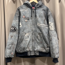 シュプリームの24AW HJR Trompe L'oeil Hooded Work ジャケットの買取実績です。