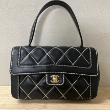 シャネル 9番 ラムスキン ワイルドステッチ ハンドバッグ 買取実績です。