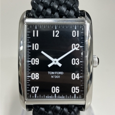 トムフォード TFT001003 LARGE NO.001 レクタンギュラー クォーツ腕時計 買取実績です。