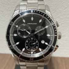 ハミルトン ジャズマスター シービュークロノ クォーツ時計 H37512131 買取実績です。