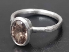 マルコムベッツ PT950 1.32ct コニャックカラーダイヤモンド ハンマリング 買取実績です。