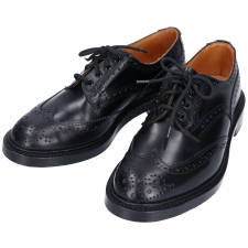 トリッカーズ TRIM5633/94001 BLACK OLIVVIADEER BURTON ウイングチップ 買取実績です。