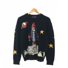 ドルチェ&ガッバーナ ネイビー ロケット ウールニット 買取実績です。