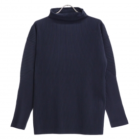 オムプリッセイッセイミヤケのブラック ネイビー HP55JK122 タートルネック ロングスリーブTシャツの買取実績です。