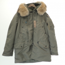 バズリクソンズ BR10991 N-3B カーキ モッズコート 買取実績です。