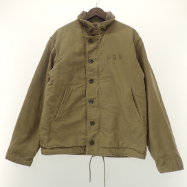 バズリクソンズのカーキ BR11136 N-1 NAVY DEPARTMENT 40's MODEL ジャケットの買取実績です。