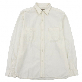 バズリクソンズのホワイト BR25996 CHAMBRAY WORK SHIRT LONG SLEEVEの買取実績です。