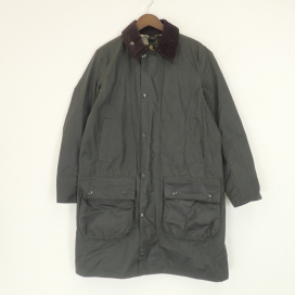 バブアーの18AW カーキ ボーダースリム オイルドジャケットの買取実績です。