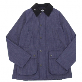 バブアーのネイビー 2001158 ノンオイルドビデイルジャケットの買取実績です。