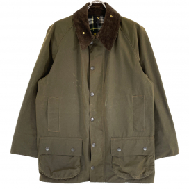 バブアーのオリーブ Moorland jacket オイルドジャケットの買取実績です。