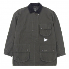 バブアー ×and wander カーキ CORDURA SOLWAY SHIRT 買取実績です。