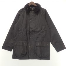 バブアー BEAUFORT SL ビューフォートSL オイルドジャケット 黒 買取実績です。