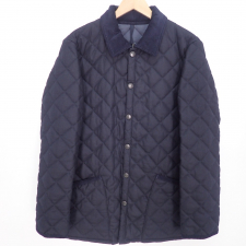 バブアー ネイビー LIDSDALE キルティングジャケット 買取実績です。