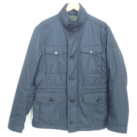 ヒューゴボスの正規  ネイビー ナイロン M-65 ジャケットの買取実績です。