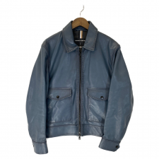 ヒューゴボス 10240550 ブルー ICONIC LEATHER グラデーション フライトジャケット 買取実績です。