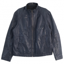 ヒューゴボス 10163088 ネイビー シングルライダースジャケット 買取実績です。