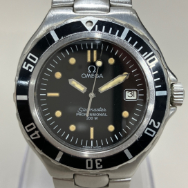 オメガのステンレス シーマスター200M防水 クオーツ腕時計 2850.50.01の買取実績です。