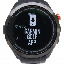 ガーミン ブラック 47㎜ケース GPS搭載 ゴルフウォッチ S70 買取実績です。