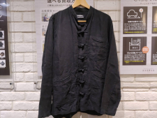 オーベルジュ ×ブリッラペルイルグスト別注 リネン チャイナジャケット 買取実績です。