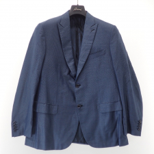ブリオーニ ブルー ウール×シルク GAETANO PK 2Bジャケット 買取実績です。