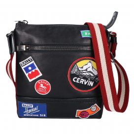バリーのTREZZINI カーフレザー ワッペン付 タレロ ショルダーバッグの買取実績です。