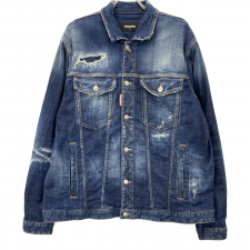 ディースクエアード インディゴ 2021秋冬 S74AM1172 オーバーサイズ リラックスフィットデニムジャケット 買取実績です。