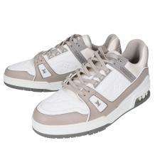 ルイヴィトン グレー/ホワイト LVトレイナー・ライン スニーカー 買取実績です。