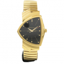 ハミルトン H24301131 ゴールド ベンチュラ クオーツ時計 買取実績です。