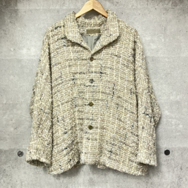 ヨーガンレールのJ0144FJ632 24AW グレー カスリループツイード ジャケットの買取実績です。