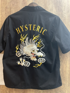 ヒステリックグラマー  02251AH04 DRAGON刺繍 ユーティリティーシャツ 買取実績です。