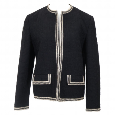 セリーヌ ブラック 2V890403I ウールツイード ポーター  ジャケット 買取実績です。