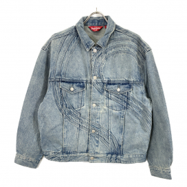 シュプリームの24SS ウォッシュドブルー S Logo Denim Trucker Jacketの買取実績です。