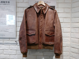 バズリクソンズのBR80253/BR80312 ラフウェア実名復刻 A-2 フライトジャケットの買取実績です。