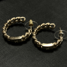 シャネル B15P 15年 スプリングコレクション ゴールド 喜平ピアス 買取実績です。