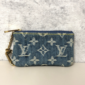 ルイヴィトンの2007年製 モノグラムデニム M95343 ポシェットクレ コインケースの買取実績です。