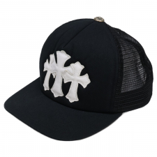 クロムハーツ ブラック 3セメタリーパッチ メッシュキャップ 買取実績です。