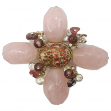 シャネル 05A ピンク ツイード グリポア ブローチ 買取実績です。