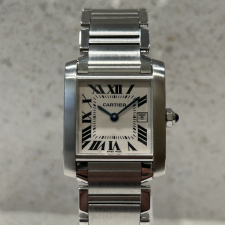 カルティエ W51011Q3 SS  タンクフランセーズMMクオーツ時計 買取実績です。
