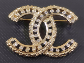 シャネルのP22C ココマーク ラインストーンピンブローチの買取実績です。