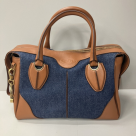 トッズのレザーｘデニム Dスタイリング 2WAYショルダー バッグ XBWANYL0200 の買取実績です。