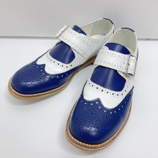 コムデギャルソン バイカラー モンクストラップ ウィングチップ シューズ 買取実績です。